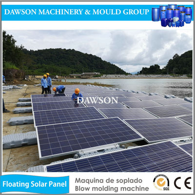 Permukaan Air Plastik HDPE Floating Solar Top Rating Sistem Panel Surya Pembuatan oleh Mesin Blow Moulding
