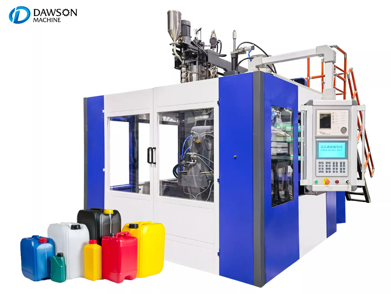 Blog perusahaan terbaru tentang Cara Memilih Mesin Blow Molding yang Tepat untuk Drum Kimia dan Kaleng Jerry