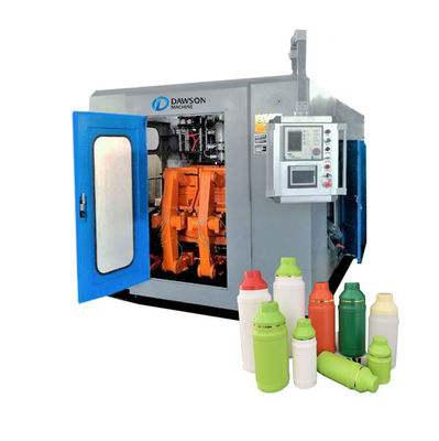 Beli Double Head Extrusion Blow Moulding Machine Botol Plastik Bulat Kontainer Kecil online manufacture