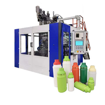 Beli Mesin Blow Molding Ekstrusi Kontainer Plastik Single Station Botol Susu 4zone online manufacture