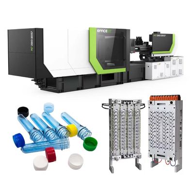 Beli Mesin Cetak Injeksi Plastik PET Preform Wide Mouth CE 300L online manufacture