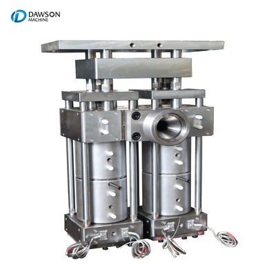 Beli Monolayer Extrusion Blow Molding Machine Double Head Die Head Untuk botol HDPE 2L online manufacture