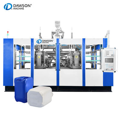Beli Otomatis penuh 20L Jerry Can Double Station HDPE Botol Jerry Can Blowing Membuat Tangki Container Jar Jug Extrusion Blow Molding Machine online manufacture