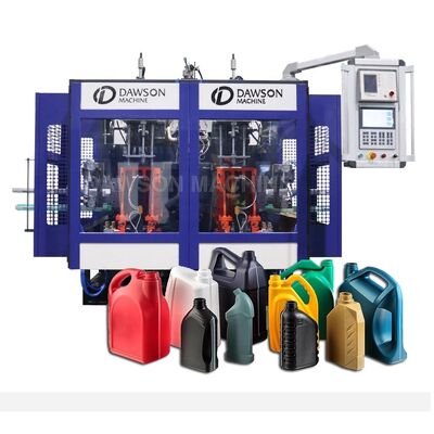 Beli Pelanggan Spesifikasi Tegangan 4L 5L PP HDPE Deterjen Minyak Botol Susu Barel Drum Molding Extrusion Blow Moulding Machine online manufacture