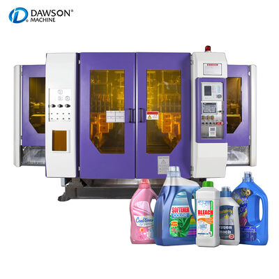 Beli Mesin Produksi Lini Ekstrusi Tiup Molding Deterjen Cuci Otomatis Penuh Tegangan 440V 2L 3L 4L Berat 11 Ton Sistem online manufacture