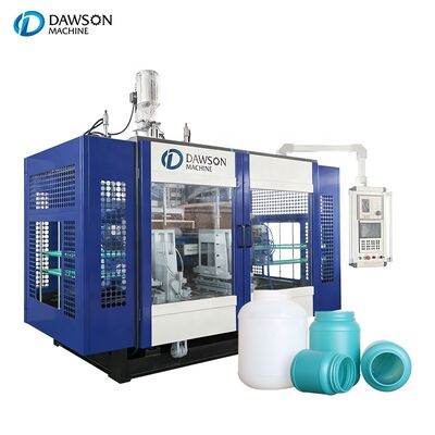 Beli 67kw Power Double Station Extrusion Blow Molding Machine untuk Produksi Botol Plastik 1L-5L online manufacture