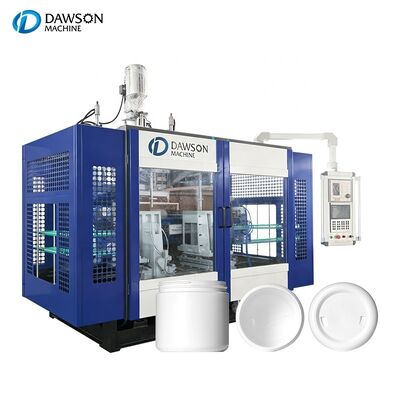 Beli Mesin cetakan otomatis dengan kekuatan pemanas kepala mati 8kw untuk 1L-5L botol mulut lebar HDPE tahan kimia online manufacture