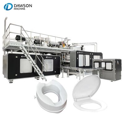 Beli Mudah Dioperasikan HDPE Toilet Seat Extrusion Blow Molding Machine dengan 30 kW Extruder Motor Power online manufacture