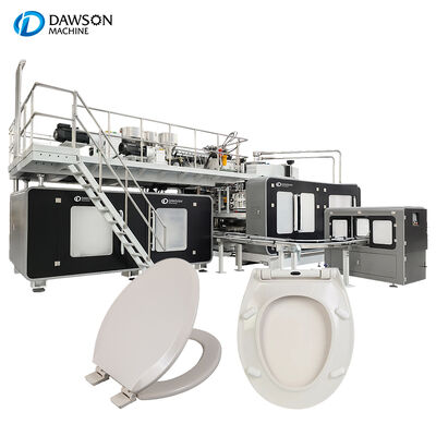 Beli 7kw Die Head Heating Power Automatic Plastic Blow Molding Machine dengan sekrup Rasio L/D 24 untuk Toilet Seat Production Line online manufacture