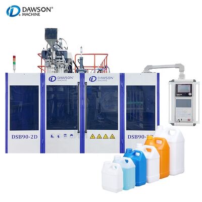 Beli Mesin Cetak Tiup Jerigen HDPE 30KW 270KN Gaya Jepit dengan Output 130Kg/jam online manufacture
