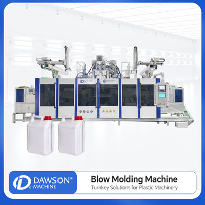 Beli Profesional Double Die Head 5L HDPE Jerry Can Machine 5L HDPE Jerry Can Mesin Produksi dengan Triple Screw Extrusion online manufacture
