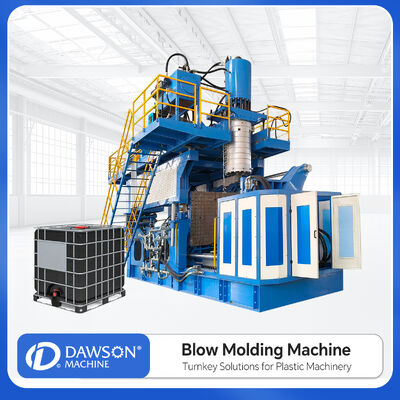 Beli Mesin Cetak Tiup Ekstrusi Kapasitas 1000L dengan Desain Kepala Akumulator untuk Produksi Tangki IBC Produktivitas Tinggi online manufacture