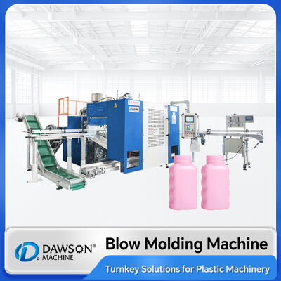 Beli High Output Automatic Double Station Blow Molding Machine dengan teknologi Twin Die Head online manufacture