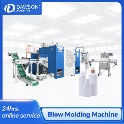 Beli Mesin Blow Molding Ekstrusi Kepala Ganda Stasiun Ganda untuk Botol Bedak Bayi 540ml online manufacture