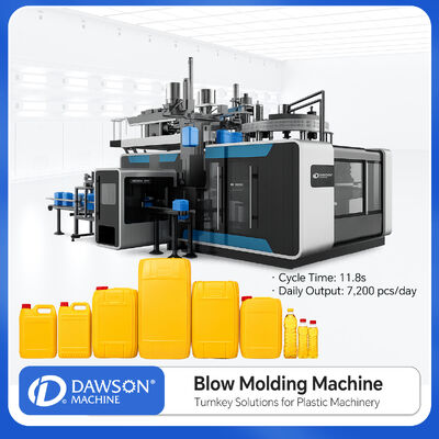 Beli Mesin Rotary Blow Molding HDPE Otomatis dengan 25L Maks. Kontrol Suhu Volume Produk online manufacture