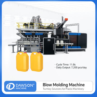 Beli High Speed 6 Station 25L Kapasitas Rotary Blow Molding Machine Mesin Blow Molding Otomatis online manufacture
