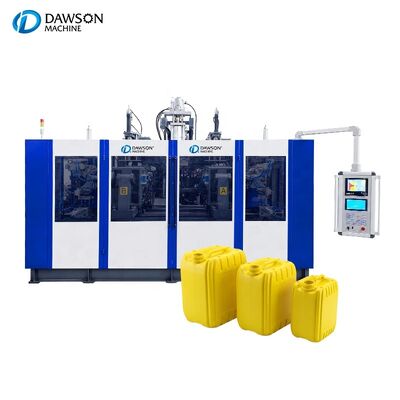buy Efisiensi Tinggi Otomatis 30L HDPE Jerry Can Blow Molding Machine untuk Produksi Kontainer Kimia online manufacture