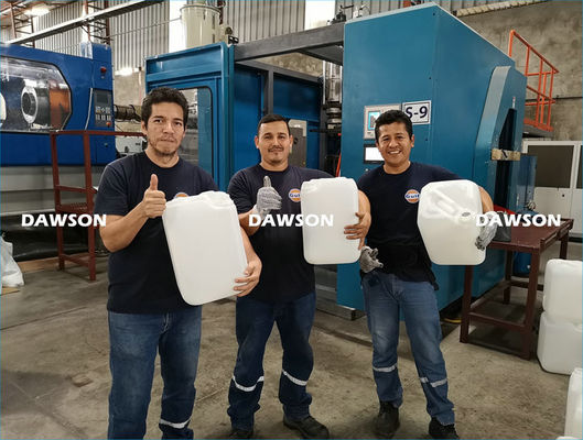 Beli 25l Hdpe Plastic Jerry Can Tank Container Drum Extrusion Blowing Mould Blow Molding Machine online manufacture