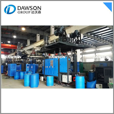 Beli Moog Parison Control Blow Molding Machine untuk 100L 150L 200L 210L Kimia Drum Double Ring Toggle Type Drum Machine online manufacture