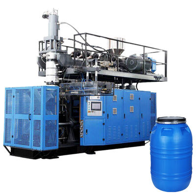 Beli 120l 220l Open Top Barrel Drum Blow Molding Making Machine 55 Gallon Plastic Accumulator Type Blow Molding Machine online manufacture