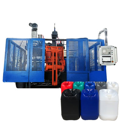 Beli 20 Liter Bottle 25l Plastic Jerrycan Making Machine Blowing Machines 30l Chemical Bottle Blow Molding Machine online manufacture