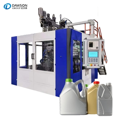 Botol Minyak Plastik Mesin Extrusion Blow Moulding Kecepatan Tinggi 5L Botol Persegi