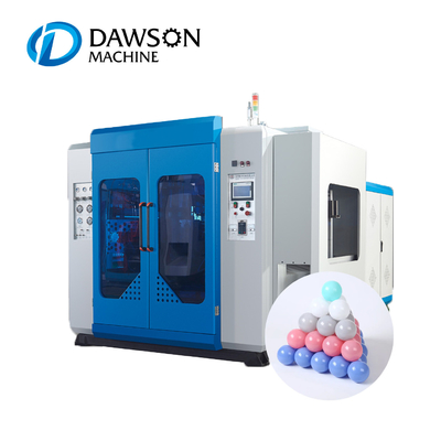 PE Sea Ball Extrusion Blow Moulding Machine 500ml Botol Plastik 2 Warna 75mm