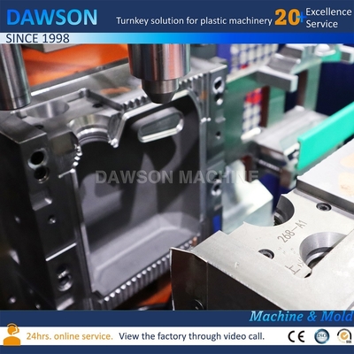 Produksi botol HDPE 0-5L dengan mesin extrusion blow molding single station
