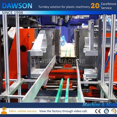 Produksi botol HDPE 0-5L dengan mesin extrusion blow molding single station