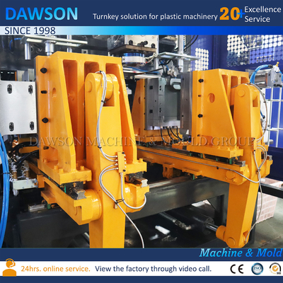 Mesin Cetak Blow Extrusion Single Station untuk Produksi 0-5L HDPE Plastic Jerrycan