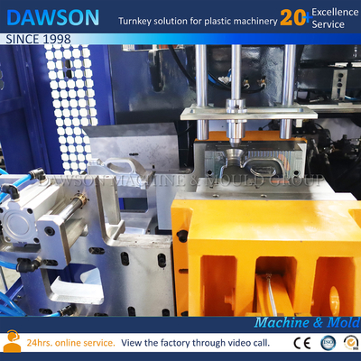 Mesin Cetak Blow Extrusion Single Station untuk Produksi 0-5L HDPE Plastic Jerrycan