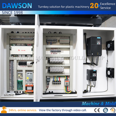 Produksi botol HDPE 0-5L dengan mesin extrusion blow molding single station