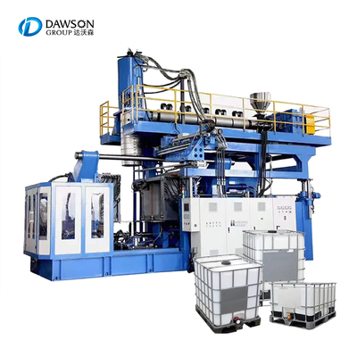 Plastik 500-1000L IBC Kontainer Membuat Ekstrusi Blow Molding Mesin Manufaktur