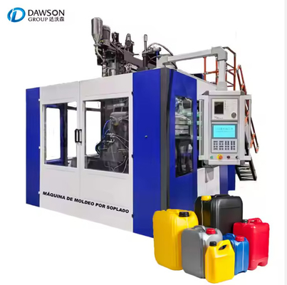 2L 5L Otomatis Extrusion Blow Moulding Machine Lubricant HDPE Botol Produksi kecil Produksi kimia
