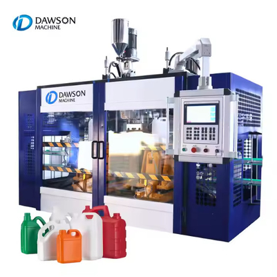 2L 5L Plastik Minyak Mobil Jerrycan Botol Mesin Blow Extrusion HDPE Moulding Plastik Moulding Machine
