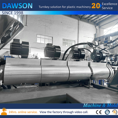 Otomatis 500ml 1L hdpe mesin extrusion blow molding Botol Pestisida Harga pembuatan