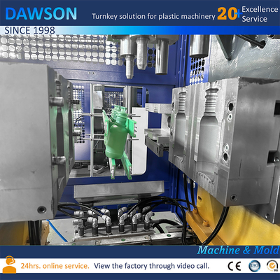 HDPE Pesticide Botol Membuat Drum Kimia Extrusion Blow Molding Mesin