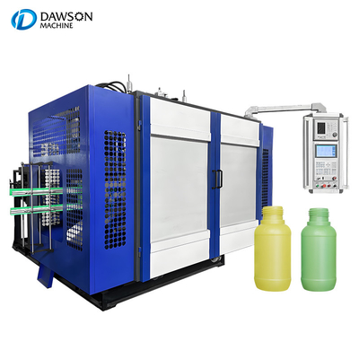 HDPE Pesticide Botol Membuat Drum Kimia Extrusion Blow Molding Mesin