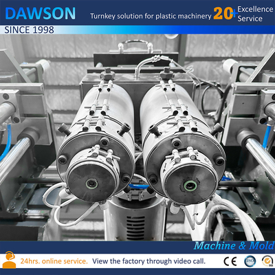 Plastik Multi Lapisan HDPE Blow Molding Mesin otomatis