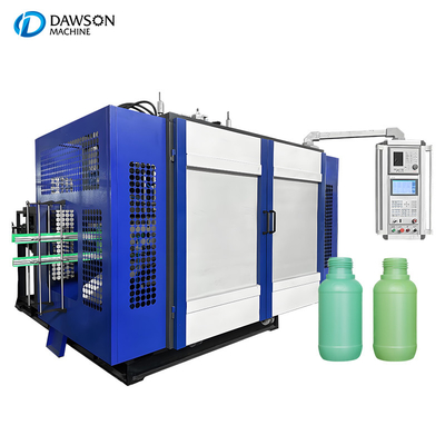 Mesin cetakan ekstrusi botol HDPE otomatis 1L 2L