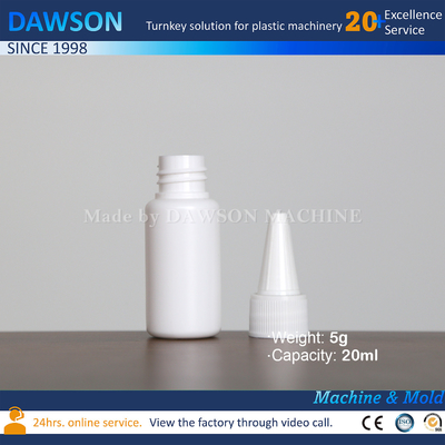 Servo Control Plastic Eye Dropper Botol Membuat Mesin Injeksi Blow Molding