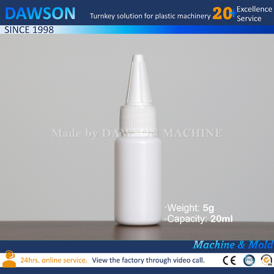 20ml 30ml Plastik kecil PP PE Botol Mesin pembuatan Mesin Injeksi Molding