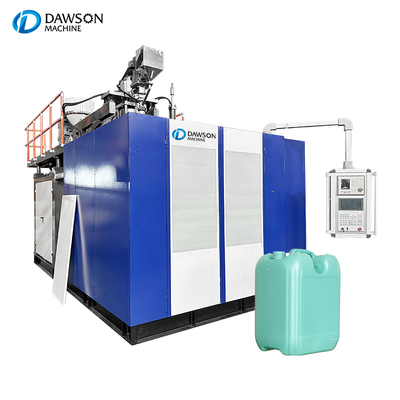 Satu Stasiun Single Die Head HDPE Lubricant Oil Extrusion Blow Molding Machine