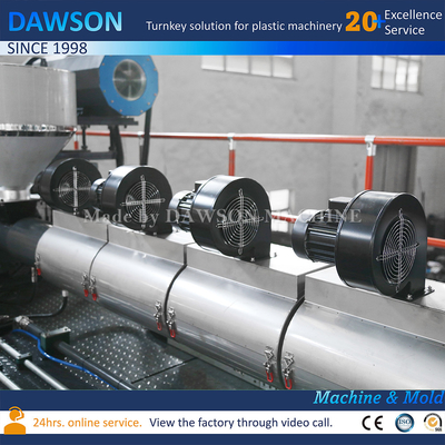 200L Plastic Drum Extrusion Blow Molding Machine Mesin Cetakan Blow Barrel Double Ring