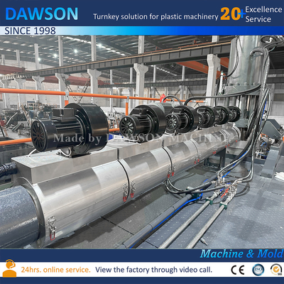 200L Plastic Drum Extrusion Blow Molding Machine Mesin Cetakan Blow Barrel Double Ring
