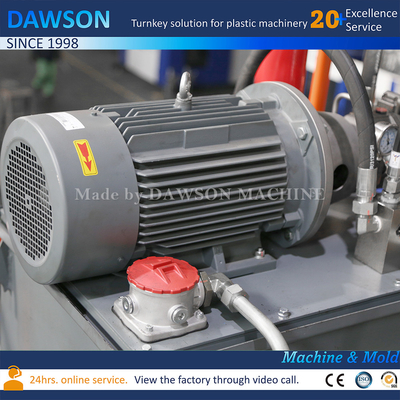 Mesin Cetak Blow Drum Plastik Lembar Ganda Mesin Blowing Extrusion Plastic Drum Tank