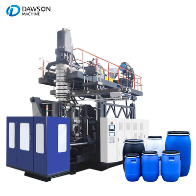 Mesin Cetak Blow Drum Plastik Lembar Ganda Mesin Blowing Extrusion Plastic Drum Tank
