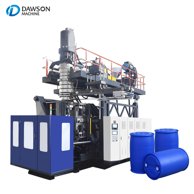 Otomatis Plastik 200 Liter Drum Barrel Blowing Membuat Barre Extrusion Blow Molding Mesin