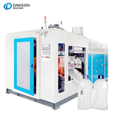 Mesin Cetak Ekstrusi Produktifitas Tinggi Untuk Botol Deterjen Laundry 2-5L HDPE LDPE PP