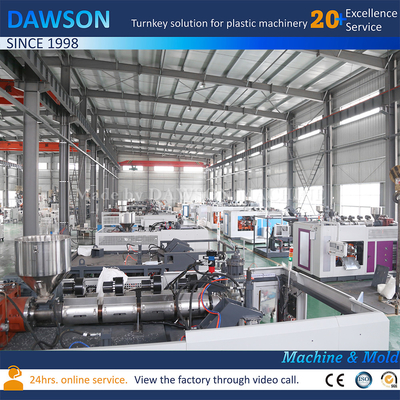2L 3L 4L Mesin pembuatan botol deterjen cuci Plastik PP HDPE Extrusion Blow Molding